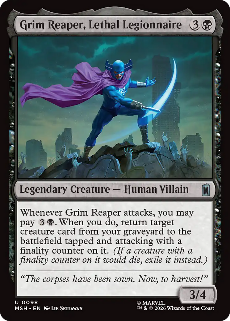 Grim Reaper, Lethal Legionnaire [Marvel Super Heroes] | Gamers Paradise