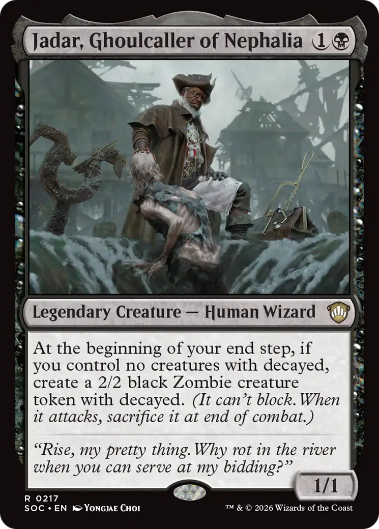 Jadar, Ghoulcaller of Nephalia [Secrets of Strixhaven Commander] | Gamers Paradise