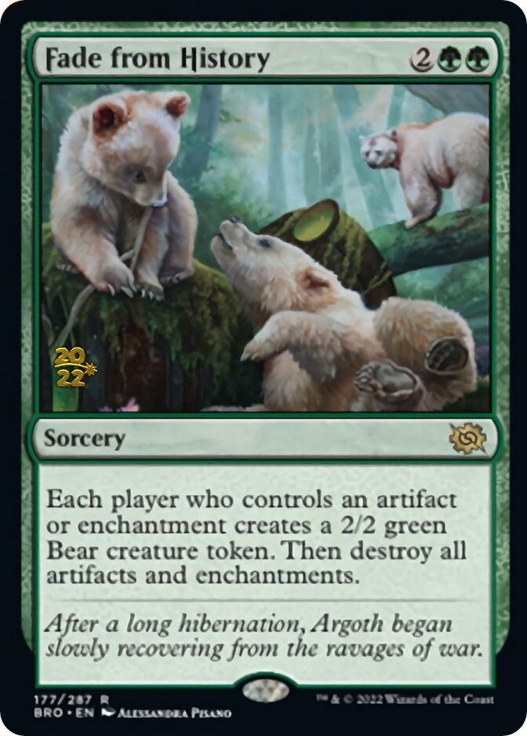 Fade from History [The Brothers' War Prerelease Promos] | Gamers Paradise
