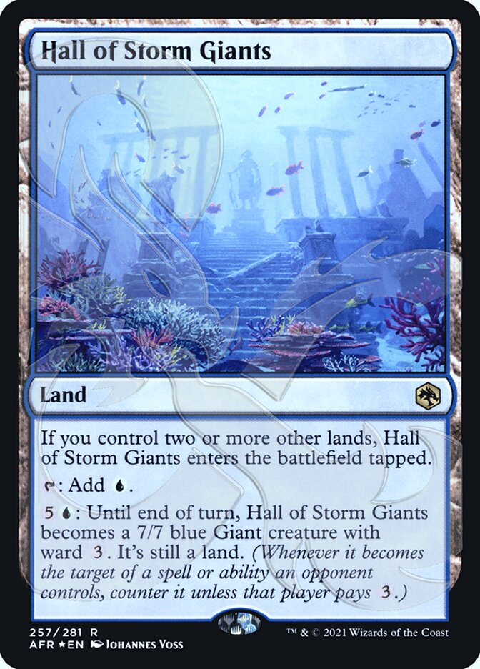 Hall of Storm Giants (Ampersand Promo) [Dungeons & Dragons: Adventures in the Forgotten Realms Promos] | Gamers Paradise