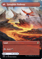 Riverglide Pathway // Lavaglide Pathway (Borderless Alternate Art) [Zendikar Rising] | Gamers Paradise