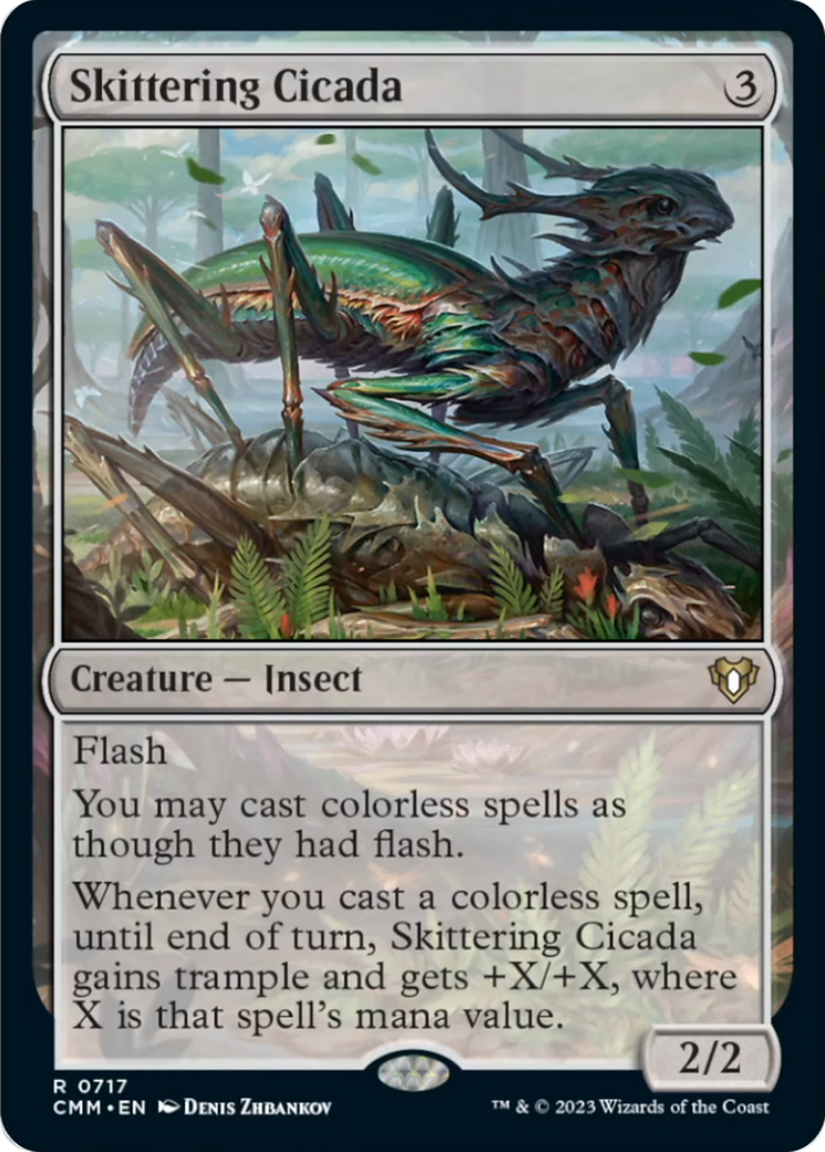 Skittering Cicada [Commander Masters] | Gamers Paradise