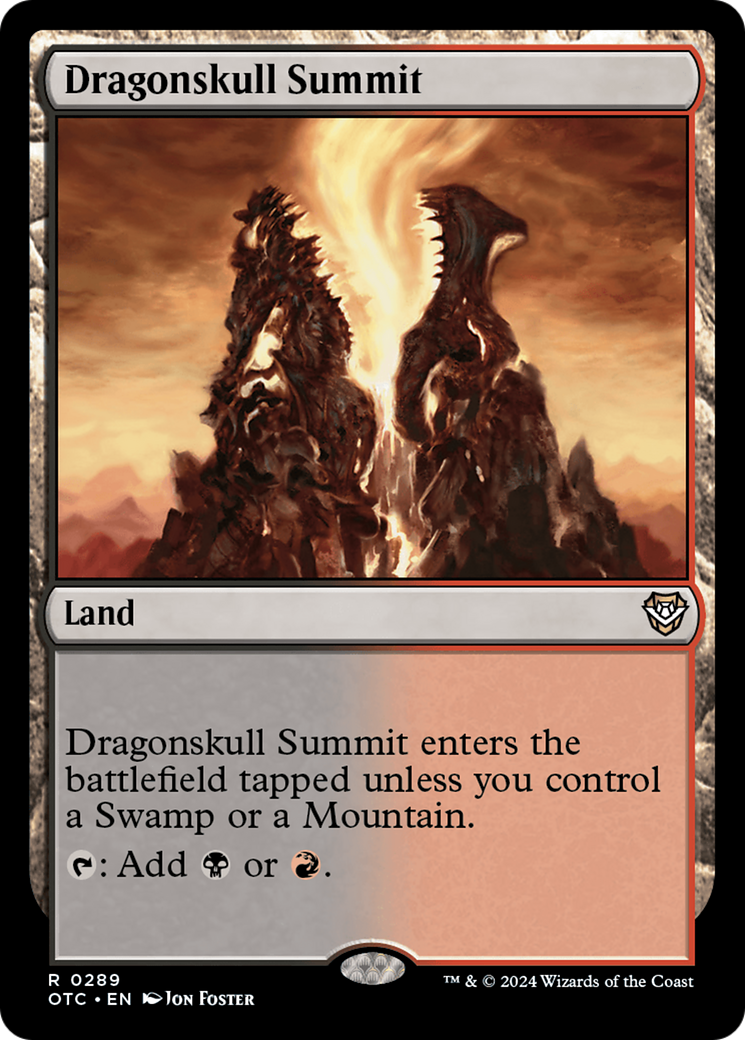 Dragonskull Summit [Outlaws of Thunder Junction Commander] | Gamers Paradise