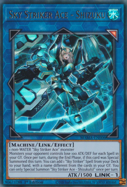 Sky Striker Ace - Shizuku [MAMA-EN006] Ultra Rare | Gamers Paradise