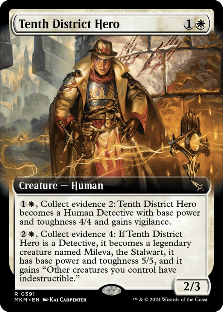 Tenth District Hero (Extended Art) [Murders at Karlov Manor] | Gamers Paradise