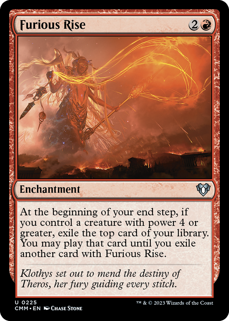 Furious Rise [Commander Masters] | Gamers Paradise