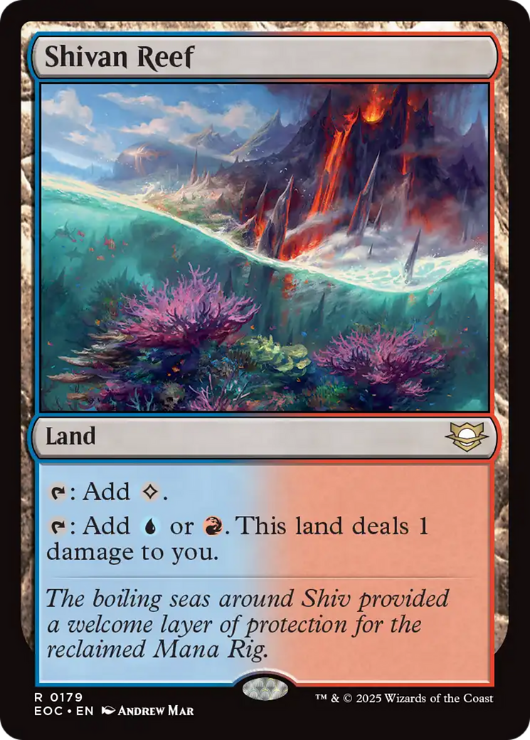 Shivan Reef [Edge of Eternities Commander] | Gamers Paradise
