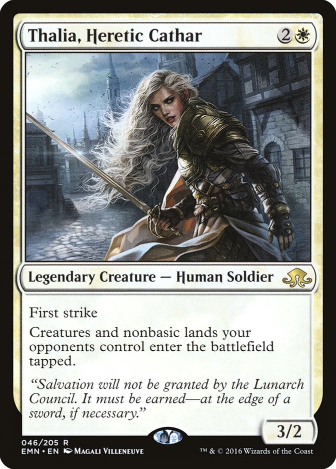 Thalia, Heretic Cathar [Eldritch Moon] | Gamers Paradise