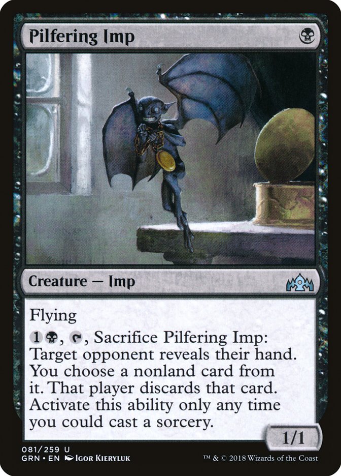 Pilfering Imp [Guilds of Ravnica] | Gamers Paradise