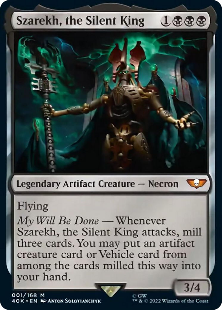 Szarekh, the Silent King (Surge Foil) [Warhammer 40,000] | Gamers Paradise