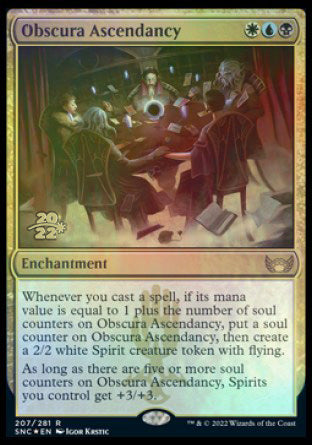 Obscura Ascendancy [Streets of New Capenna Prerelease Promos] | Gamers Paradise