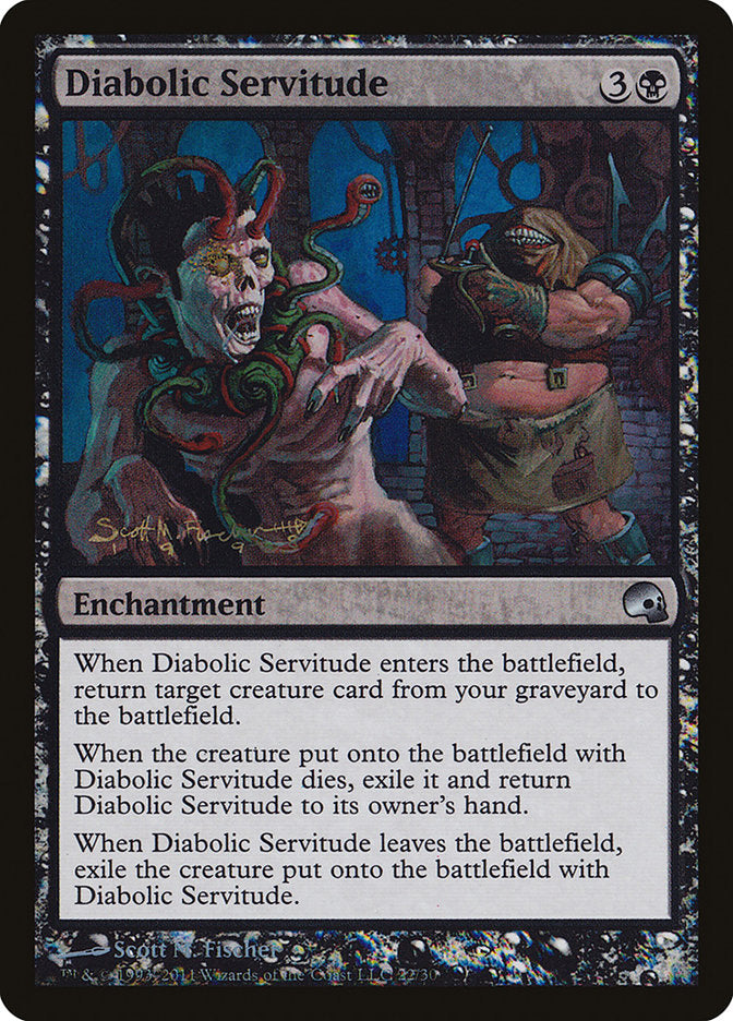 Diabolic Servitude [Premium Deck Series: Graveborn] | Gamers Paradise