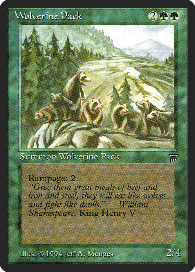 Wolverine Pack [Legends] | Gamers Paradise