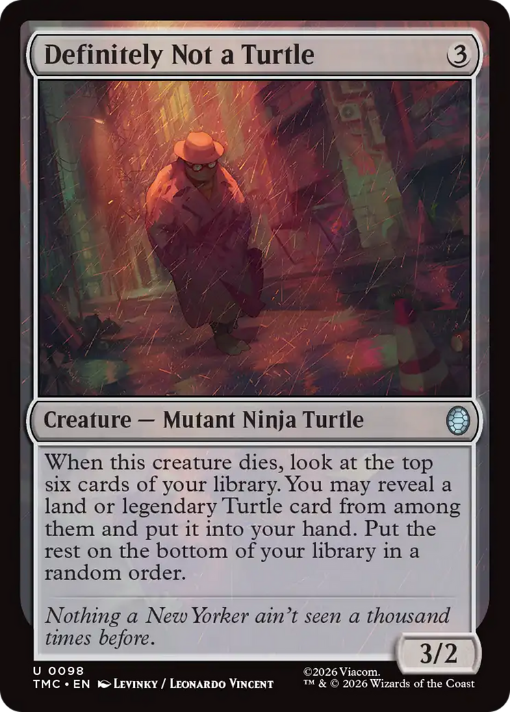 Definitely Not a Turtle [Teenage Mutant Ninja Turtles Commander] | Gamers Paradise