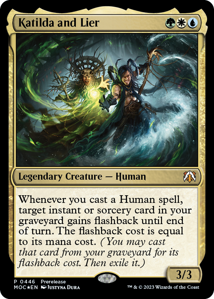 Katilda and Lier [March of the Machine Commander Prerelease Promos] | Gamers Paradise