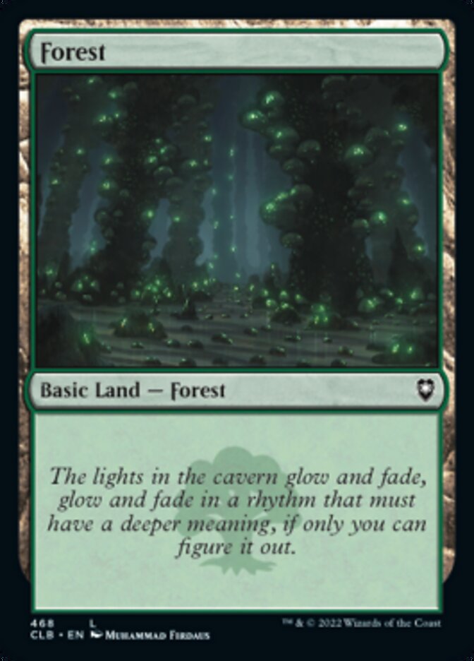 Forest (468) [Commander Legends: Battle for Baldur's Gate] | Gamers Paradise