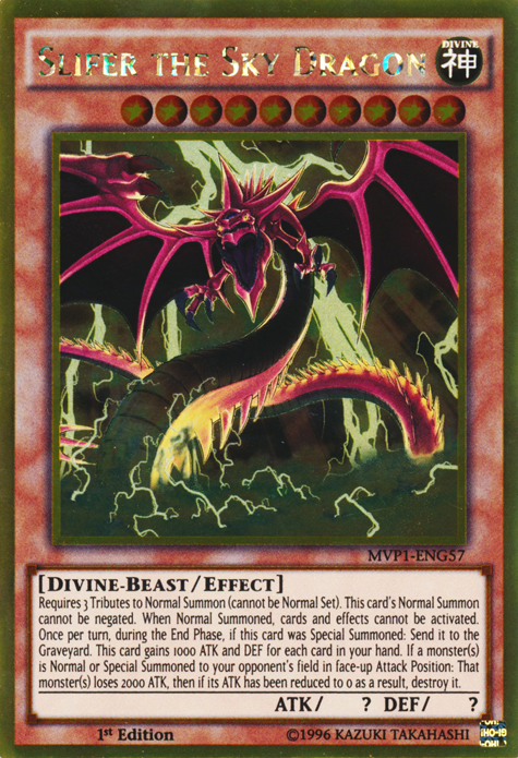 Slifer the Sky Dragon [MVP1-ENG57] Gold Rare | Gamers Paradise