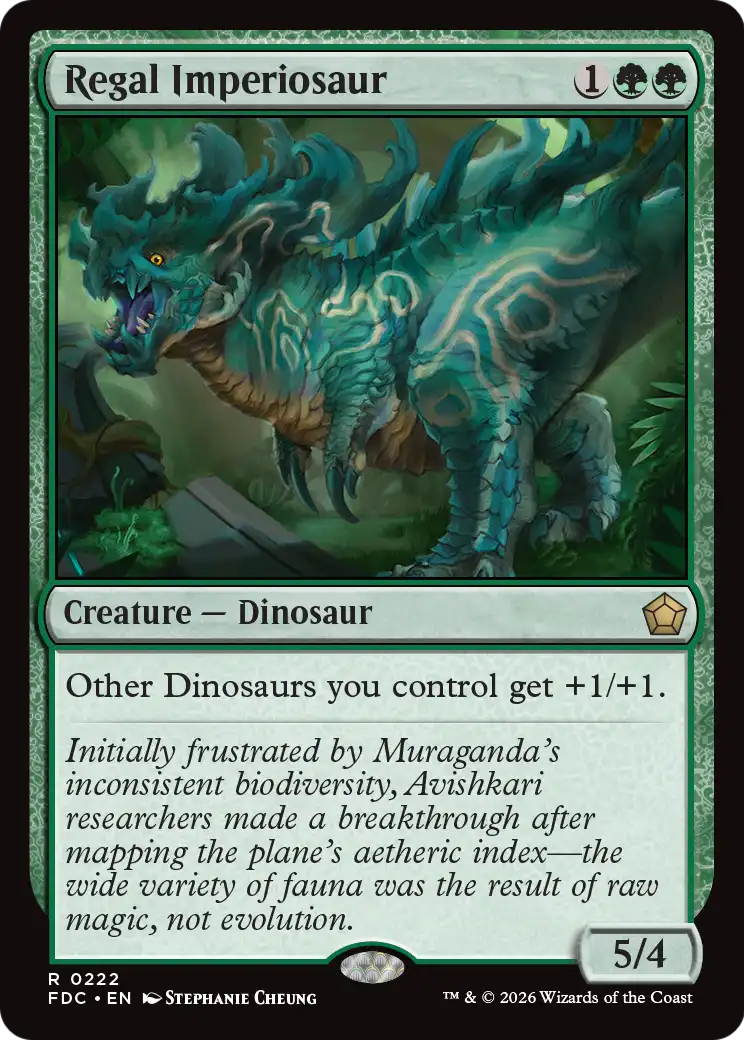 Regal Imperiosaur [Foundations Commander] | Gamers Paradise