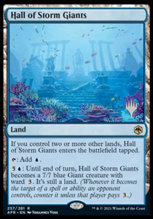 Hall of Storm Giants (Promo Pack) [Dungeons & Dragons: Adventures in the Forgotten Realms Promos] | Gamers Paradise