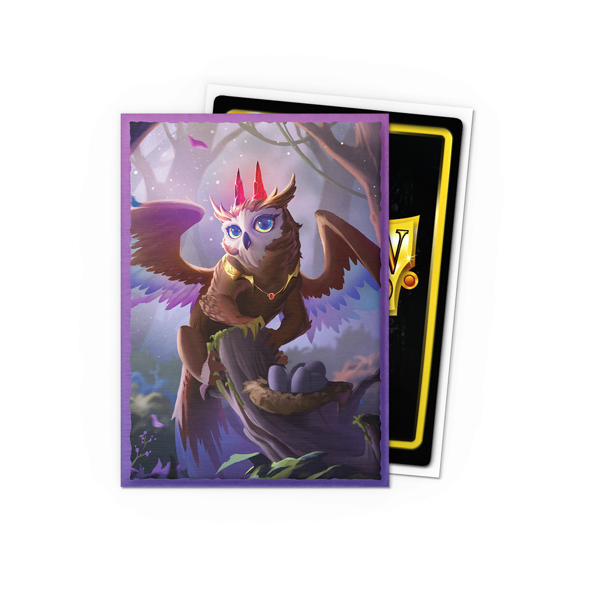 Dragon Shield: Standard 100ct Brushed Art Sleeves - The Dragowlis | Gamers Paradise