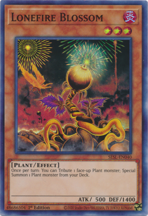 Lonefire Blossom [SESL-EN040] Super Rare | Gamers Paradise