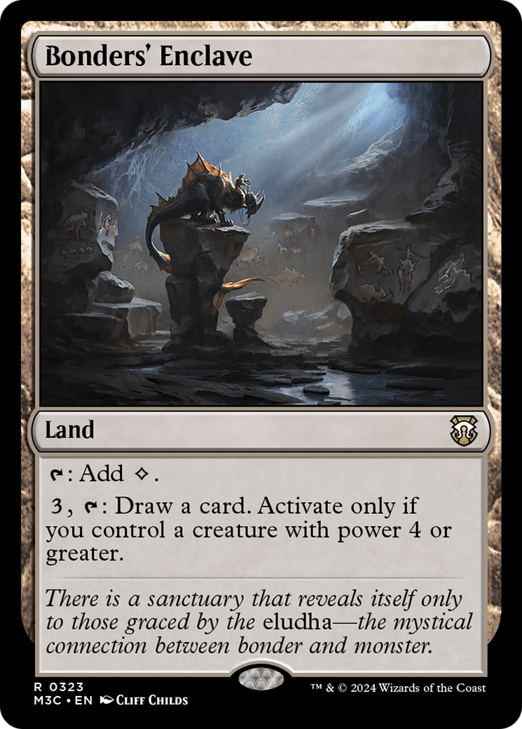 Bonders' Enclave (Ripple Foil) [Modern Horizons 3 Commander] | Gamers Paradise