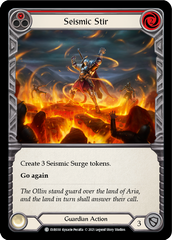 Seismic Stir (Red) [EVR030] (Everfest)  1st Edition Rainbow Foil | Gamers Paradise