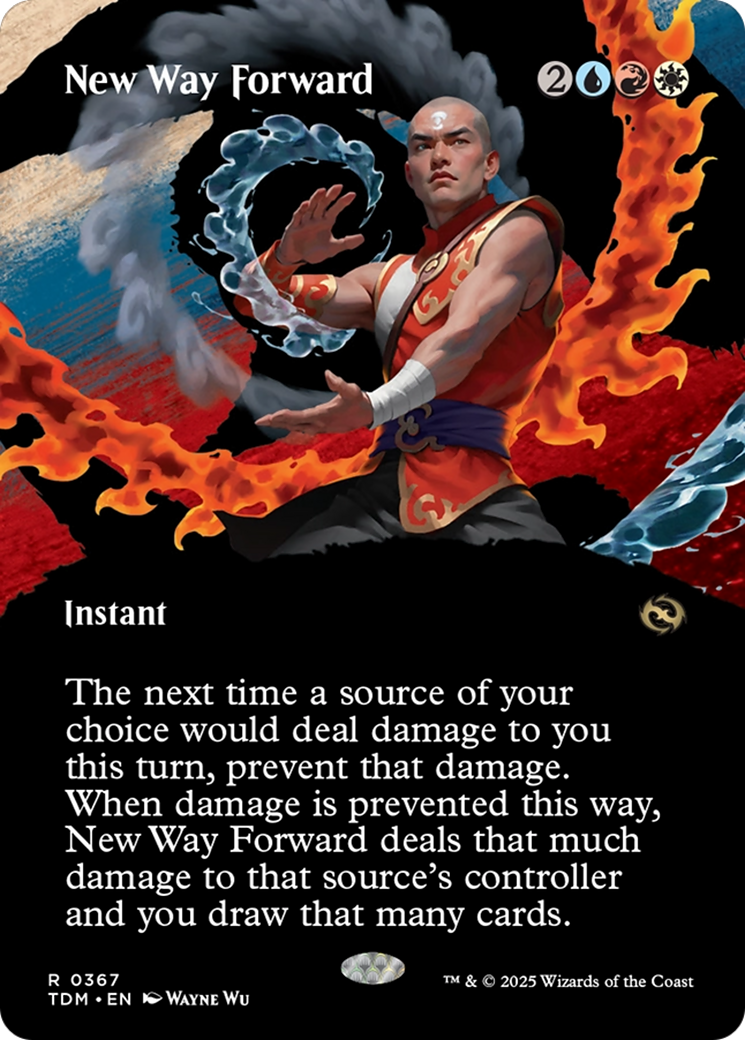 New Way Forward (Borderless) [Tarkir: Dragonstorm] | Gamers Paradise