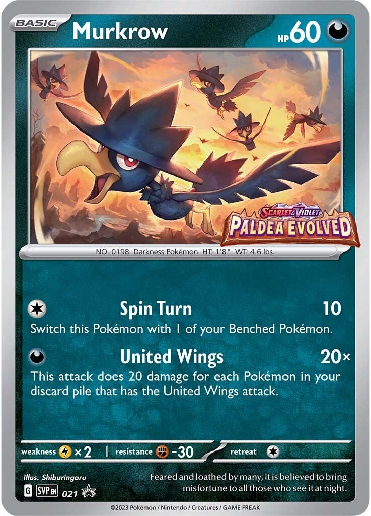 Murkrow (021) [Scarlet & Violet: Black Star Promos] | Gamers Paradise