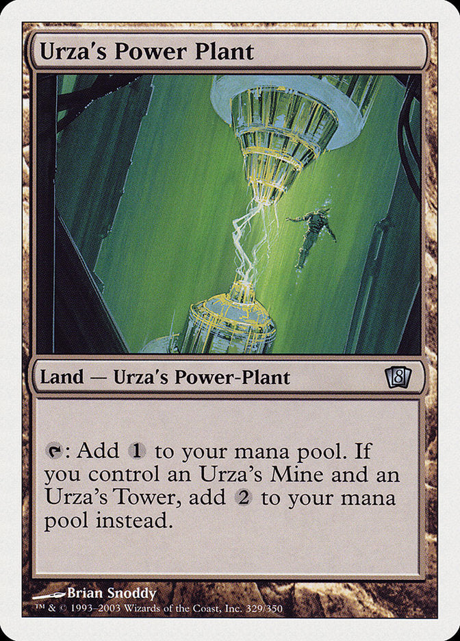 Urza's Power Plant [Eighth Edition] | Gamers Paradise
