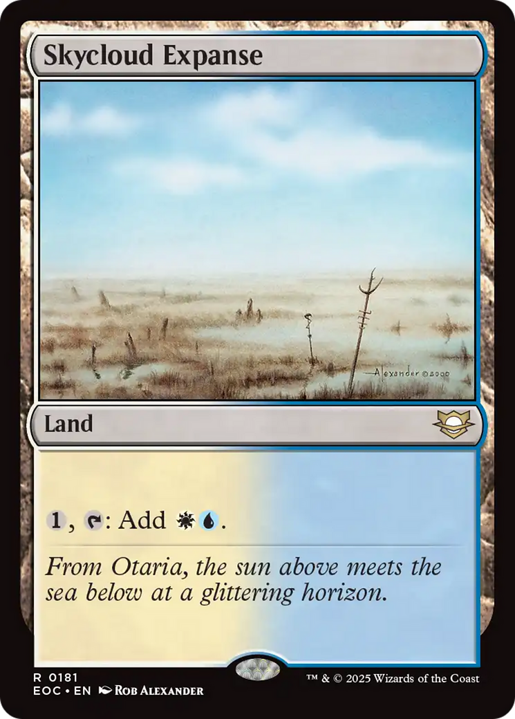 Skycloud Expanse [Edge of Eternities Commander] | Gamers Paradise