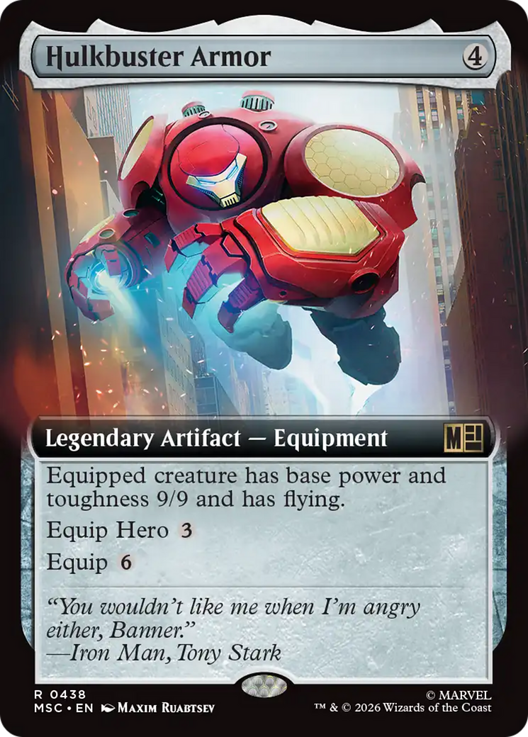 Hulkbuster Armor (Extended Art) [Marvel Super Heroes Commander] | Gamers Paradise