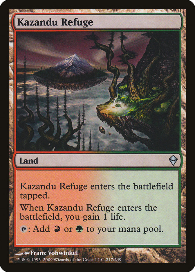 Kazandu Refuge [Zendikar] | Gamers Paradise