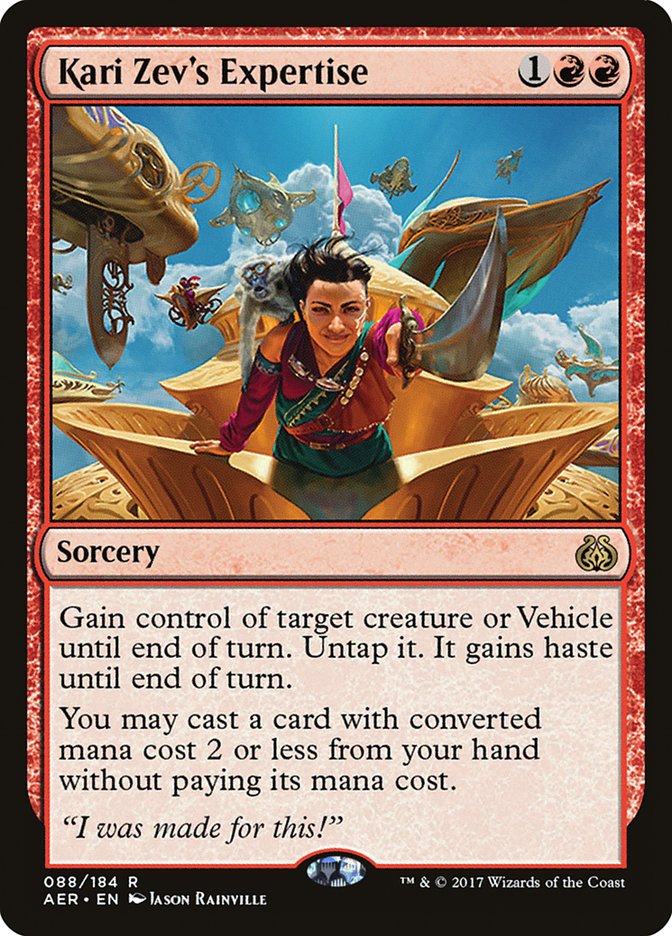 Kari Zev's Expertise [Aether Revolt] | Gamers Paradise