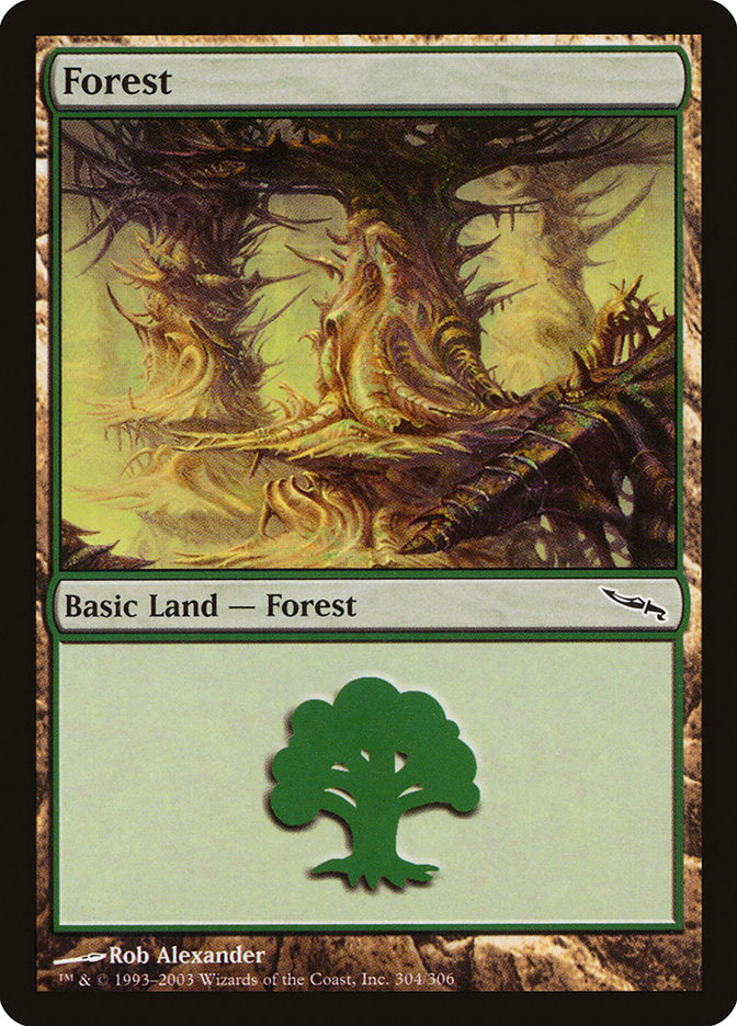 Forest (304) [Mirrodin] | Gamers Paradise