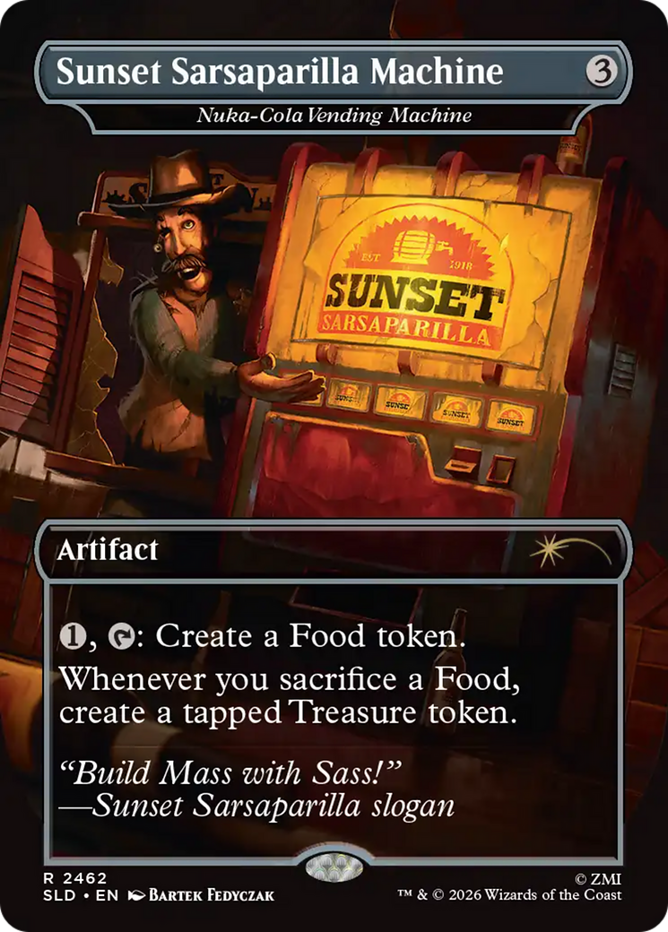 Sunset Sarsaparilla Machine - Nuka-Cola Vending Machine [Secret Lair Drop Series] | Gamers Paradise