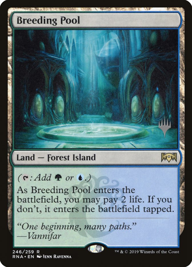 Breeding Pool (Promo Pack) [Ravnica Allegiance Promos] | Gamers Paradise