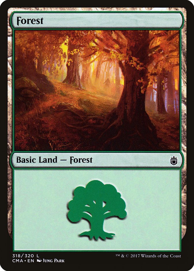 Forest (318) [Commander Anthology] | Gamers Paradise