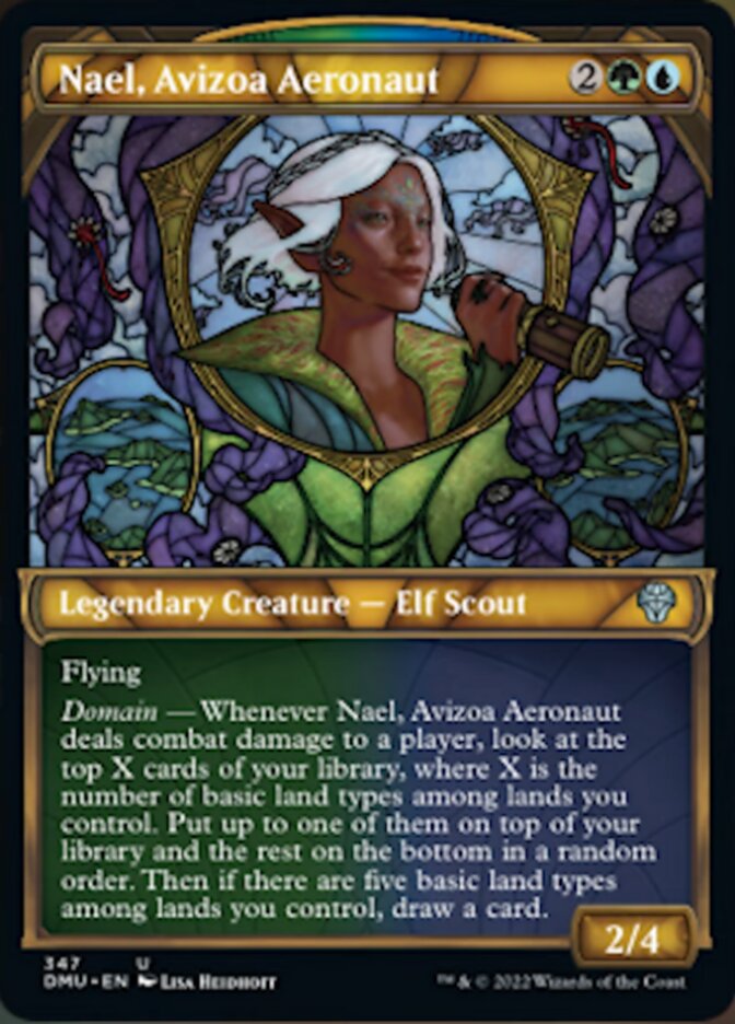 Nael, Avizoa Aeronaut (Showcase Textured) [Dominaria United] | Gamers Paradise