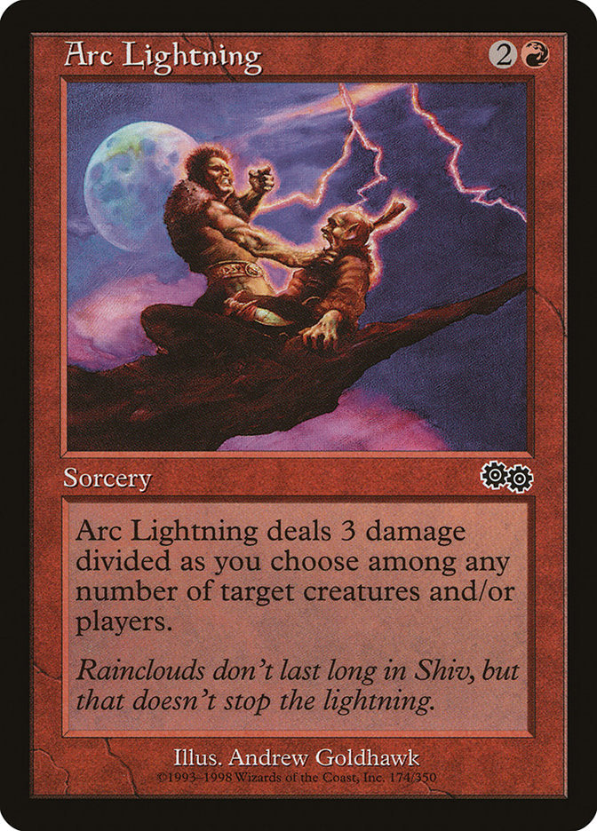 Arc Lightning [Urza's Saga] | Gamers Paradise