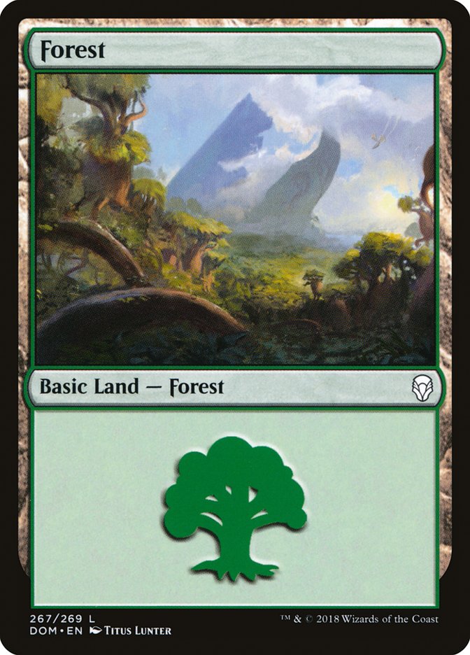 Forest (267) [Dominaria] | Gamers Paradise