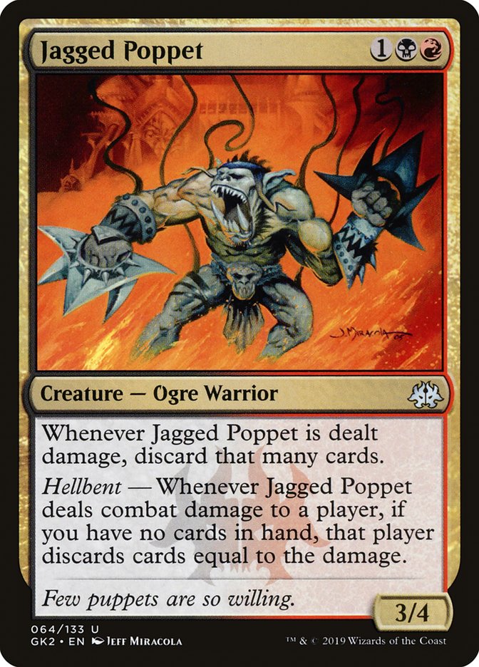 Jagged Poppet [Ravnica Allegiance Guild Kit] | Gamers Paradise