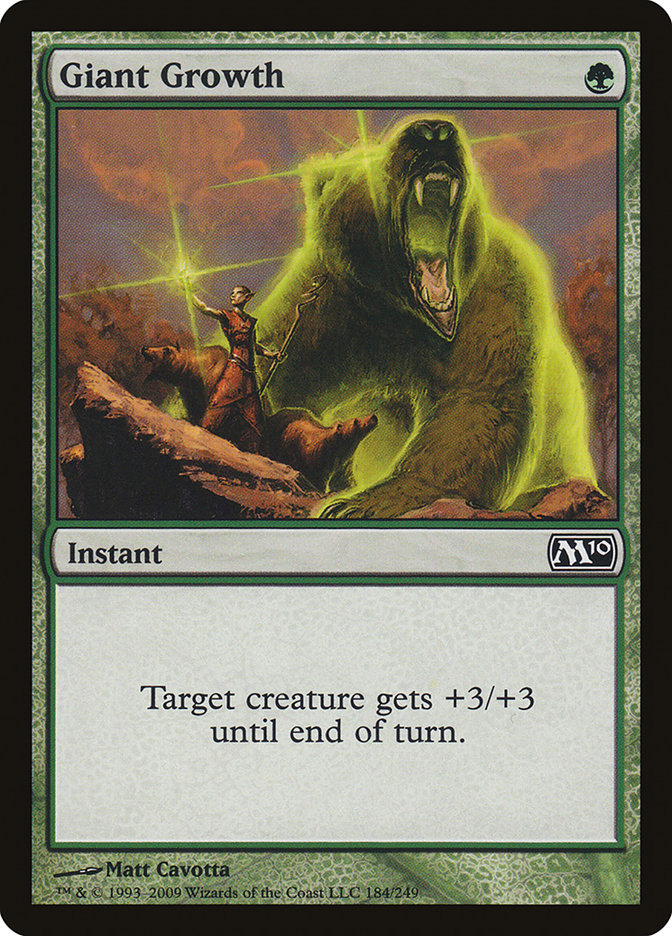 Giant Growth [Magic 2010] | Gamers Paradise