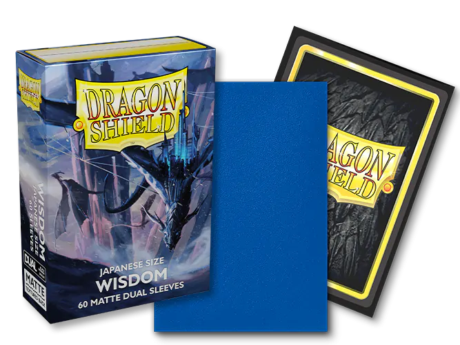 Dragon Shield: Japanese Size 60ct Sleeves - Wisdom (Dual Matte) | Gamers Paradise