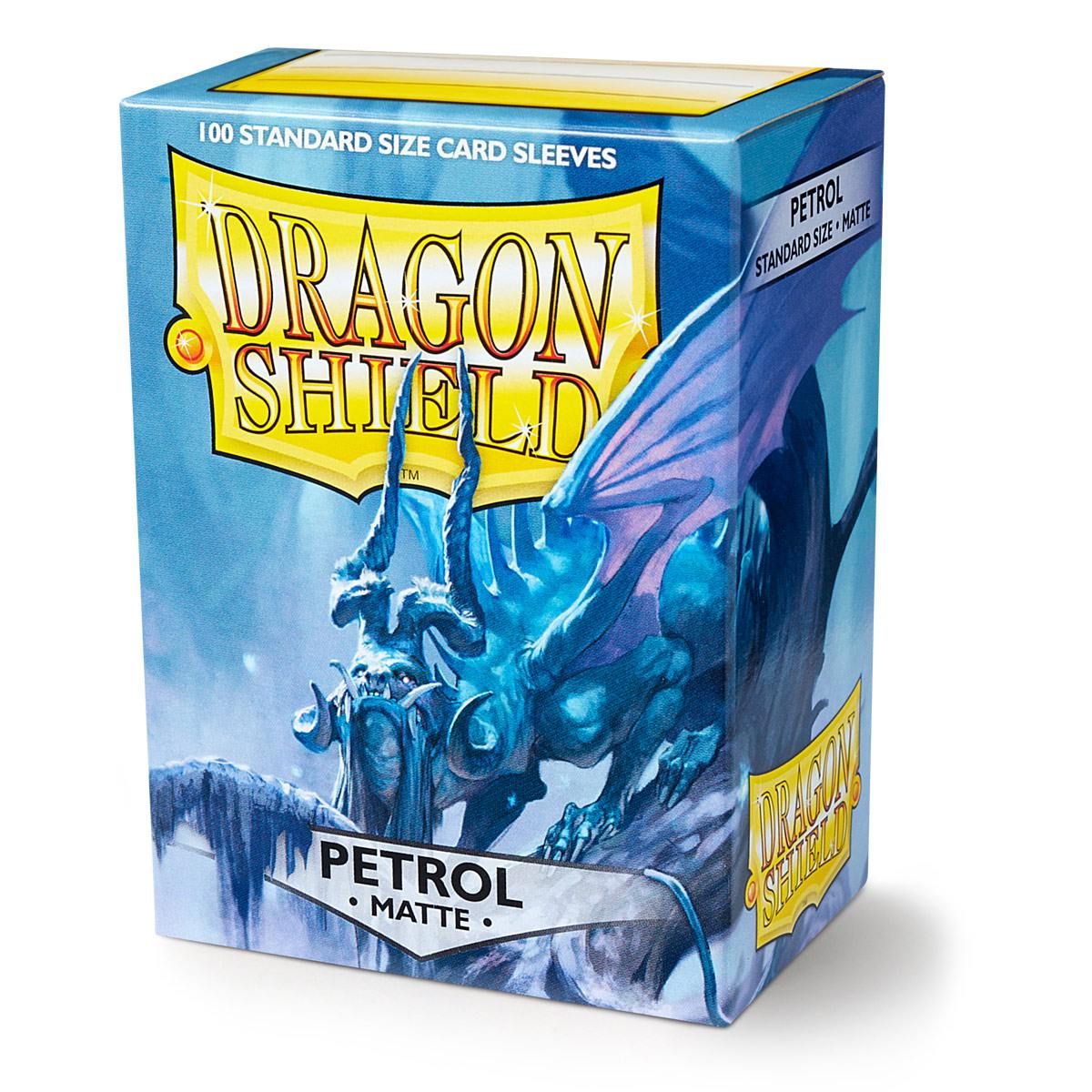 Dragon Shield: Standard 100ct Sleeves - Petrol (Matte) | Gamers Paradise