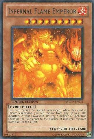 Infernal Flame Emperor [WCPP-EN011] Rare | Gamers Paradise