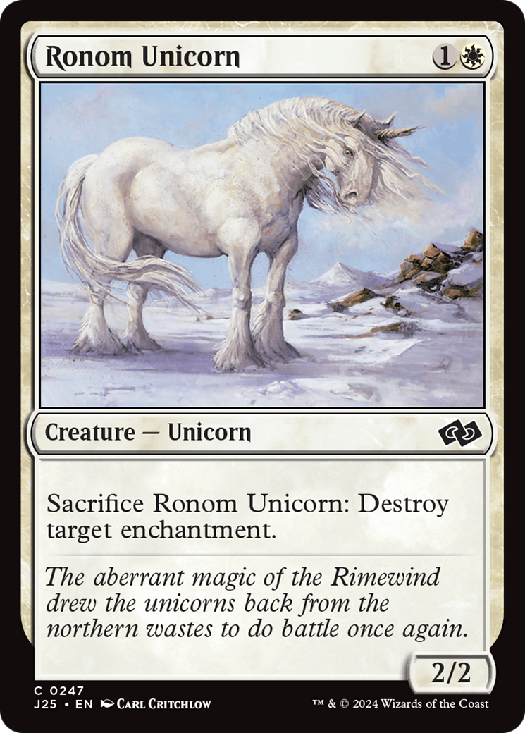 Ronom Unicorn [Foundations Jumpstart] | Gamers Paradise