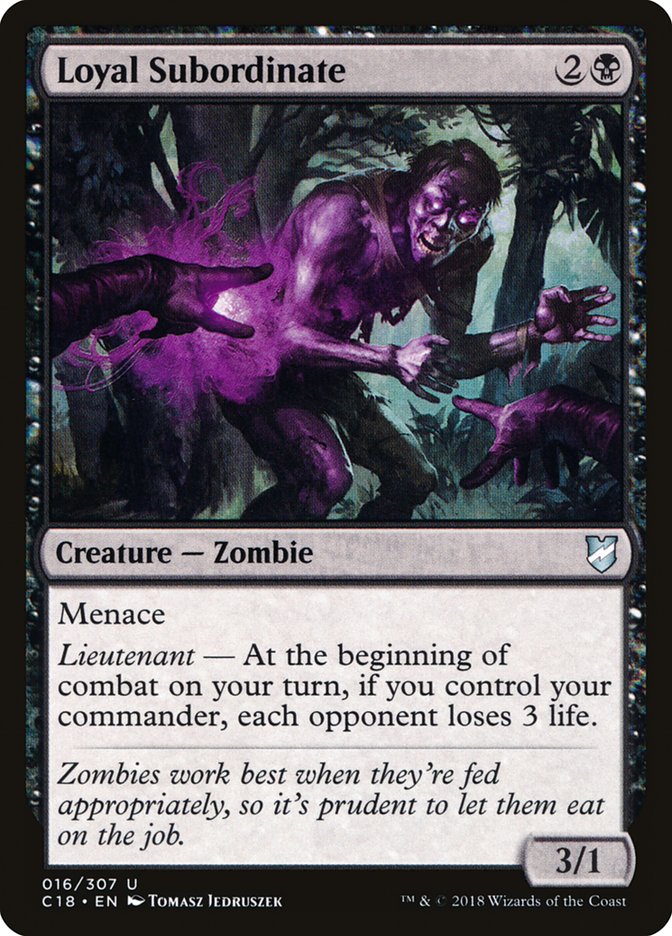 Loyal Subordinate [Commander 2018] | Gamers Paradise