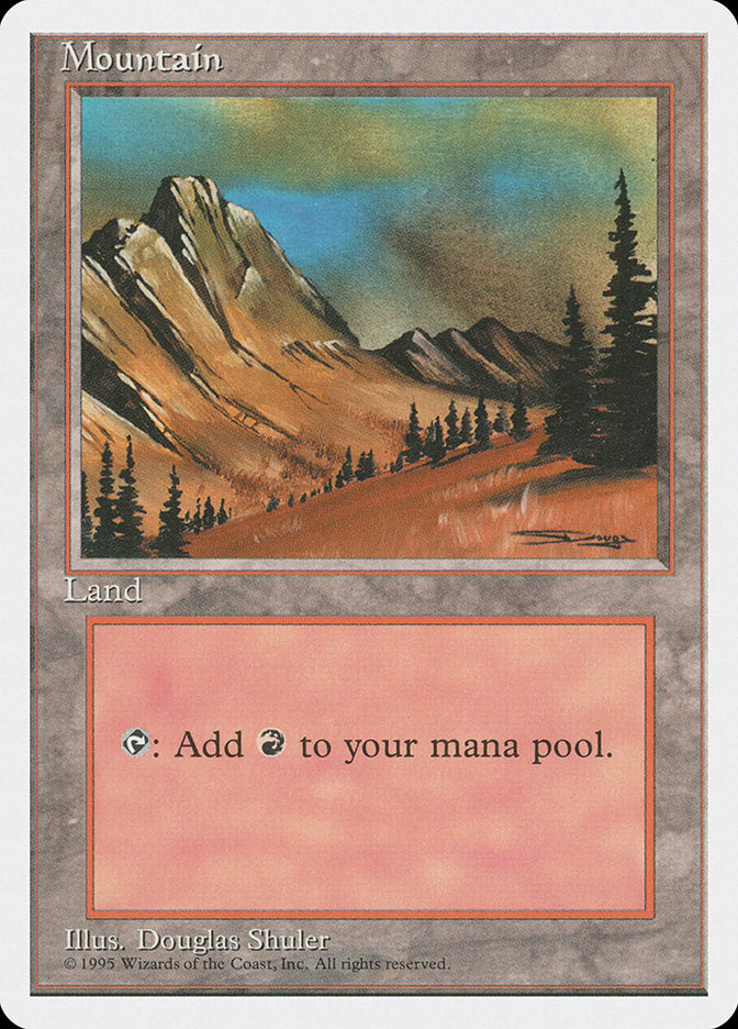 Mountain (No Snow) [Fourth Edition] | Gamers Paradise