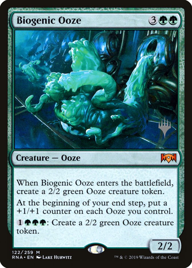 Biogenic Ooze (Promo Pack) [Ravnica Allegiance Promos] | Gamers Paradise